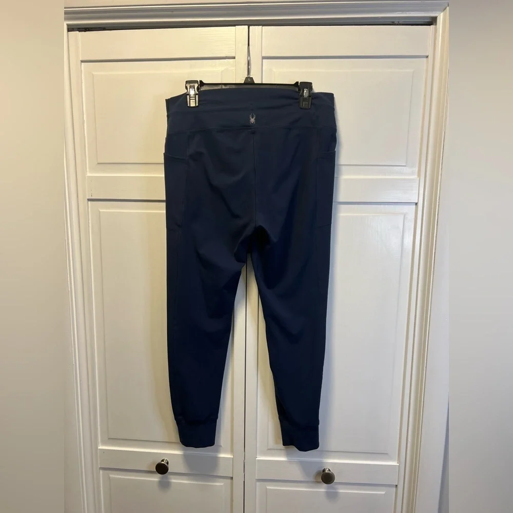 Spyder Active Jogger/Leggings Size Women’s XL Color Navy Blue